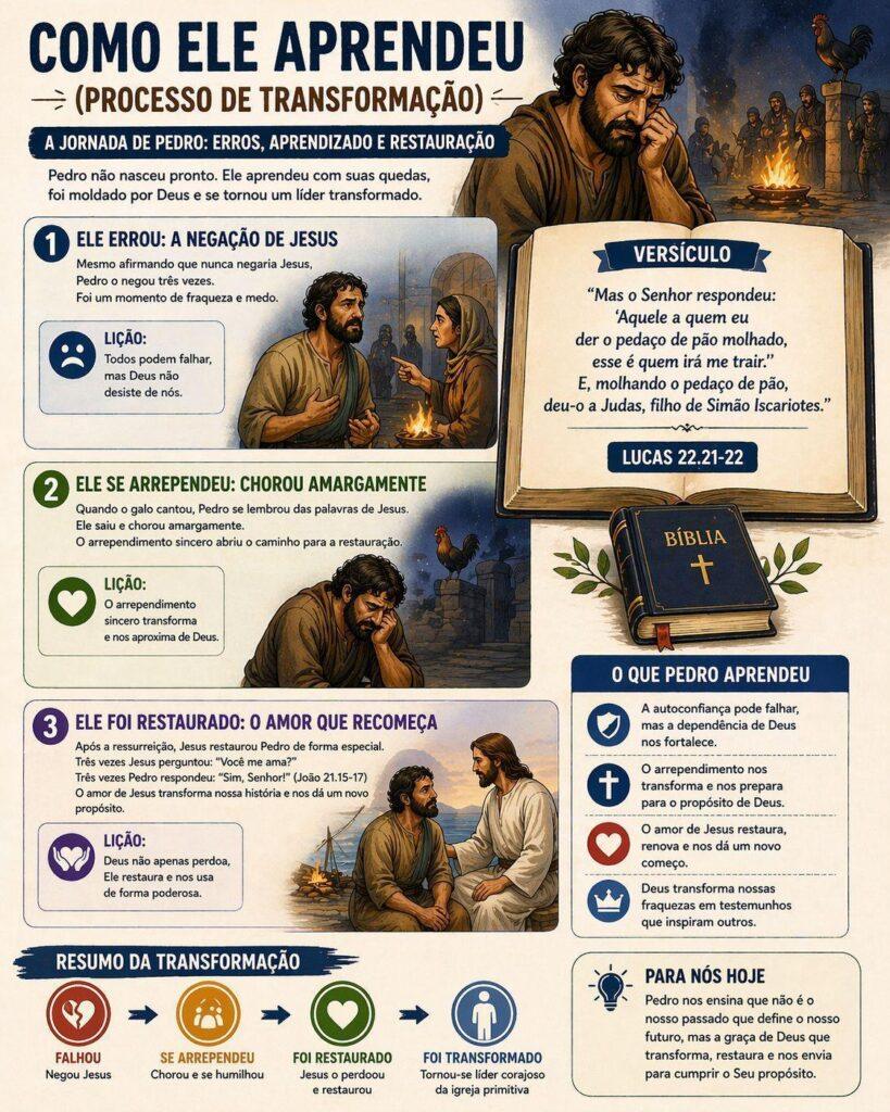 A trajetória de Pedro