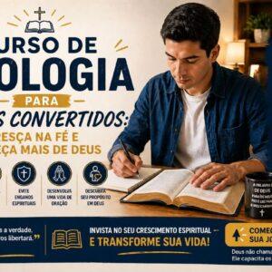 Curso de Teologia para Novos Convertidos: Cresça na Fé e Conheça Mais de Deus