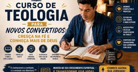 Curso de Teologia para Novos Convertidos: Cresça na Fé e Conheça Mais de Deus