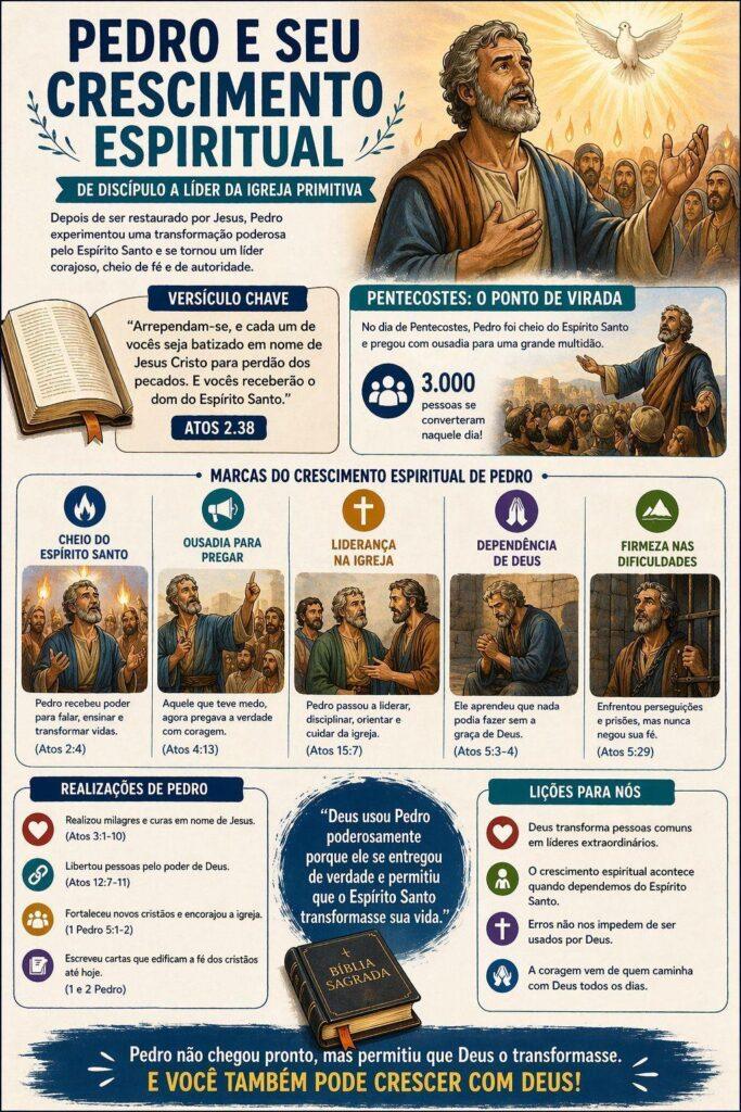 A trajetória de Pedro