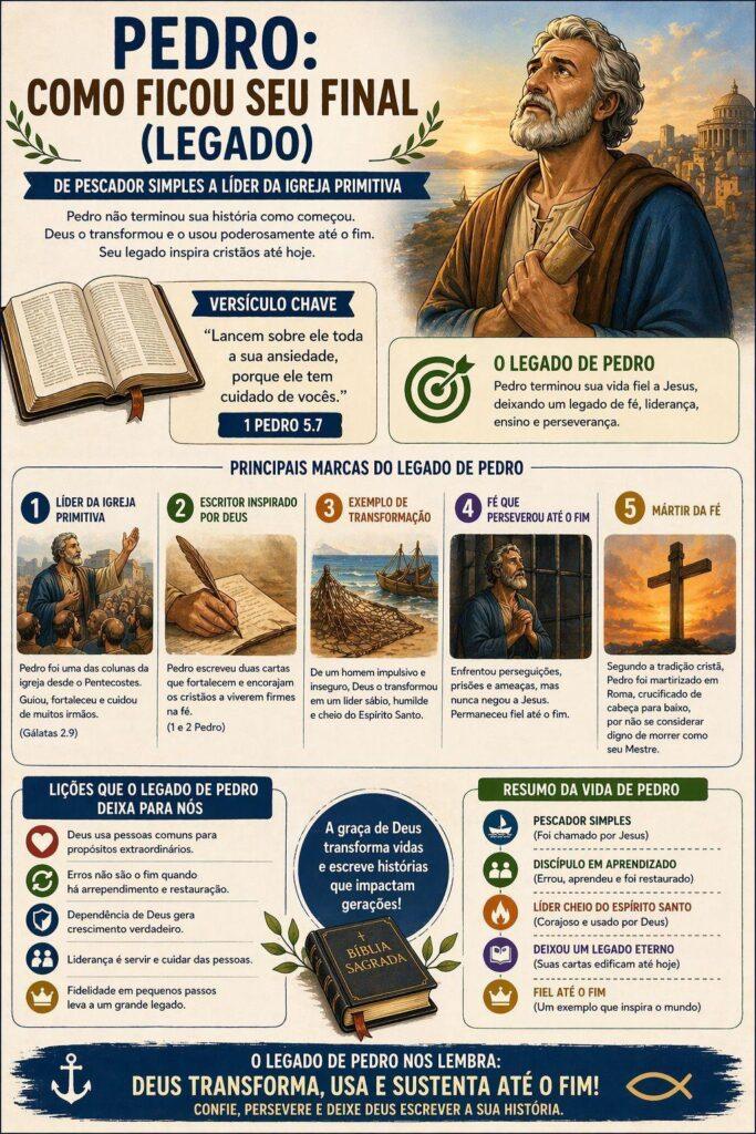 A trajetória de Pedro