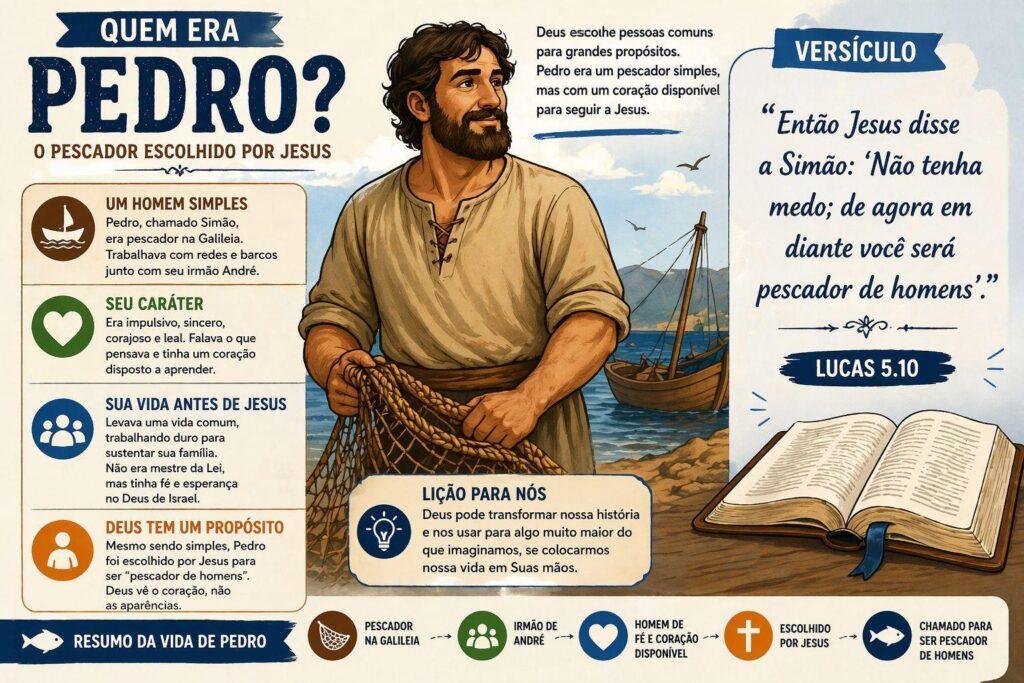 A trajetória de Pedro