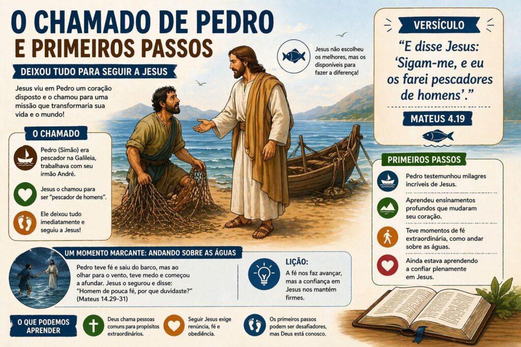 A trajetória de Pedro