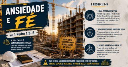 ANSIEDADE E FÉ em 1 Pedro 1:3–5