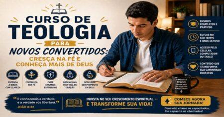 Curso de Teologia para Novos Convertidos: Cresça na Fé e Conheça Mais de Deus