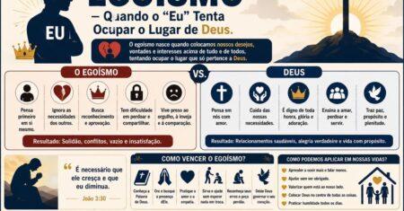 Liberte-se do egoímos com a Palavra de Deus