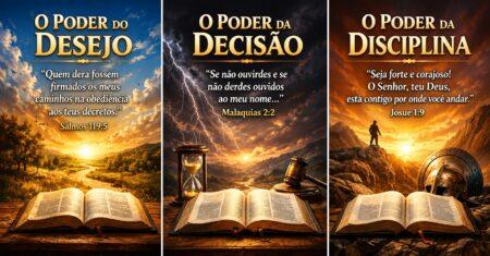 O Poder do Desejo, da Decisão e da Disciplina: Como Aplicar na Vida Atual