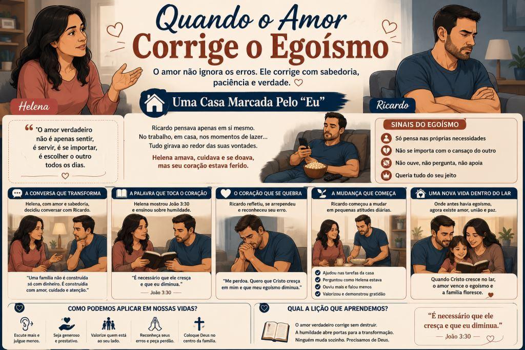 Liberte-se do egoímos com a Palavra de Deus