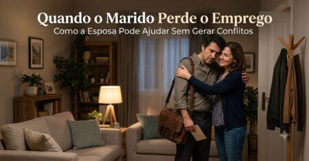 Quando o Marido Perde o Emprego: Como a Esposa Pode Ajudar Sem Gerar Conflitos