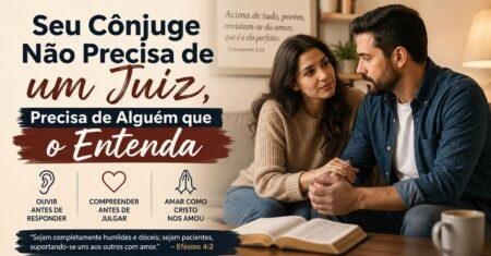 Seu Cônjuge Não Precisa de um Juiz, Precisa de Alguém que o Entenda